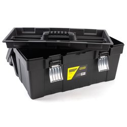Caja de herramienta de 21" plástica con cierre de aluminio - Imagen 3