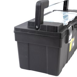 Caja de herramienta de 21" plástica con cierre de aluminio - Imagen 4