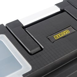 Caja de herramientas de 17" plástica con cierre metálico - Imagen 5