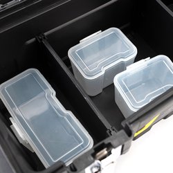 Caja de herramientas de 17" plástica con cierre metálico - Imagen 9
