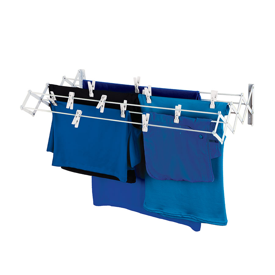 Tendedero plegable de pared Mor - 0,80 m - Imagen 2
