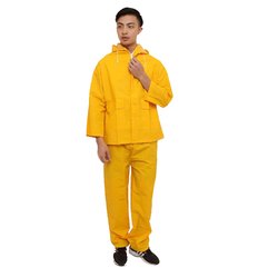 Traje de lluvia impermeable con pantalón